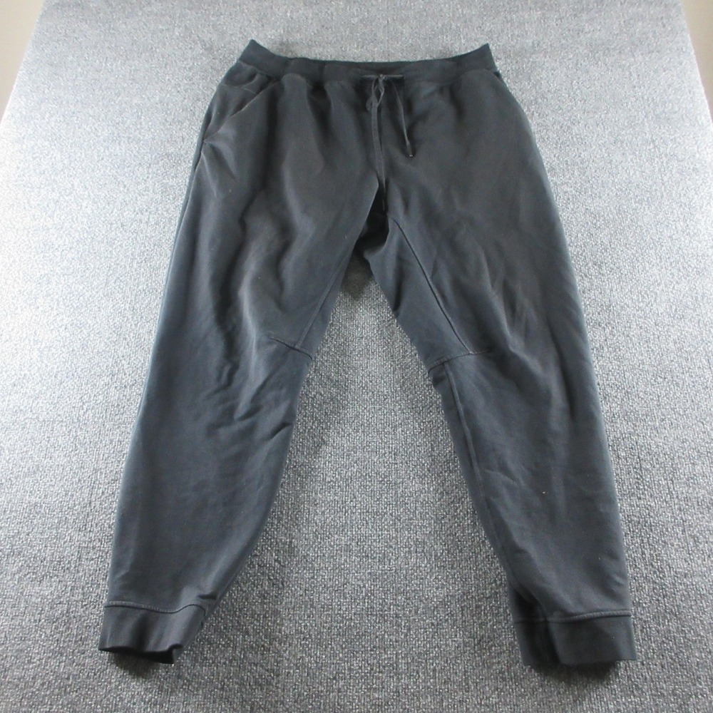 Lululemon Sweatpants Mens 2XL Black ABC Joggers Elastic Waist Pockets Stretch